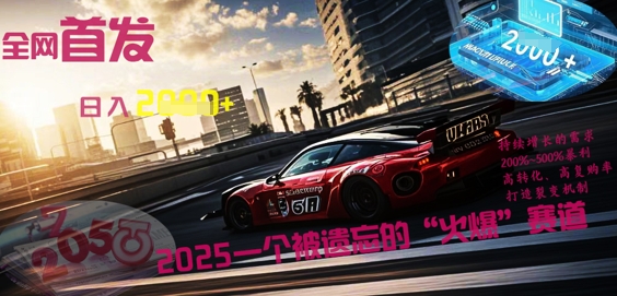 全网首发：2025一个被遗忘的“火爆”赛道轻松日入多张-青云资源站